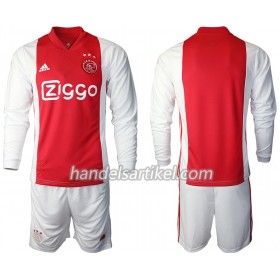 Ajax Amsterdam Kinder Heim Trikotsatz 2020/21 Langarm (+ Kurze Hosen)